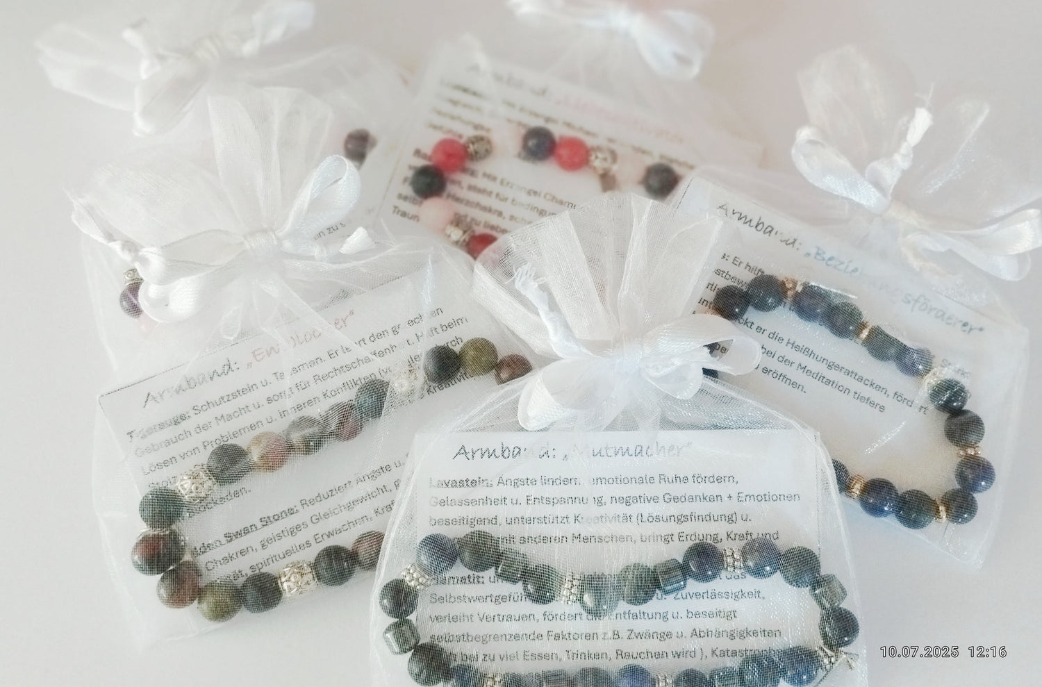 Heilstein-Armbänder (Gemstone-Bracelets)