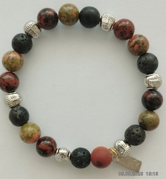 NEU: Armband "Buddhas Kraft©" - Bracelet "Buddhas Power©"