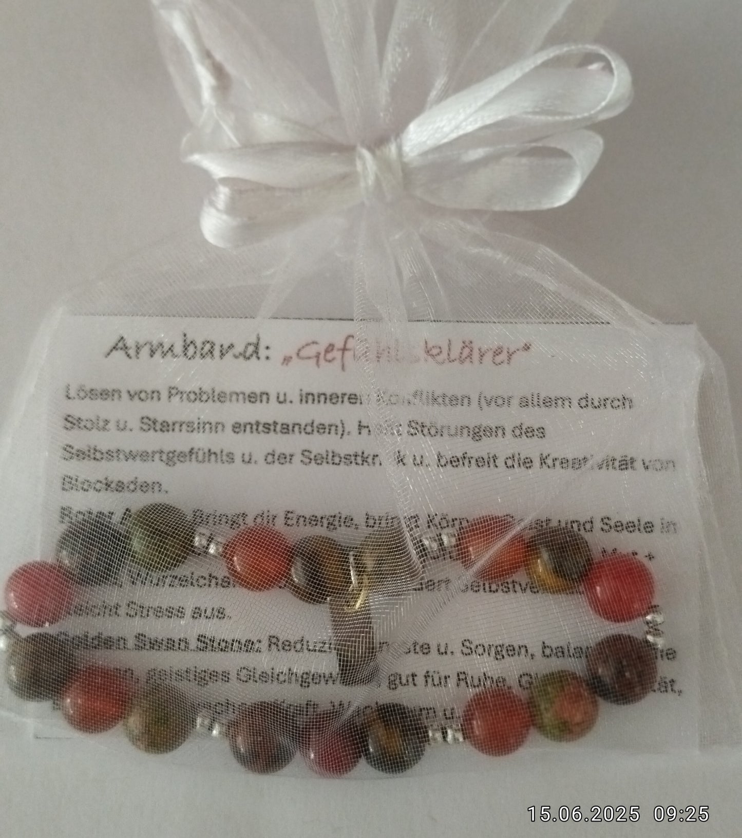 NEU: Armband "Gefühlsklärer©" - Bracelet "Emotional Clarifier©"